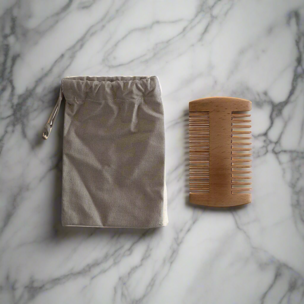 Bamboo Beard Comb